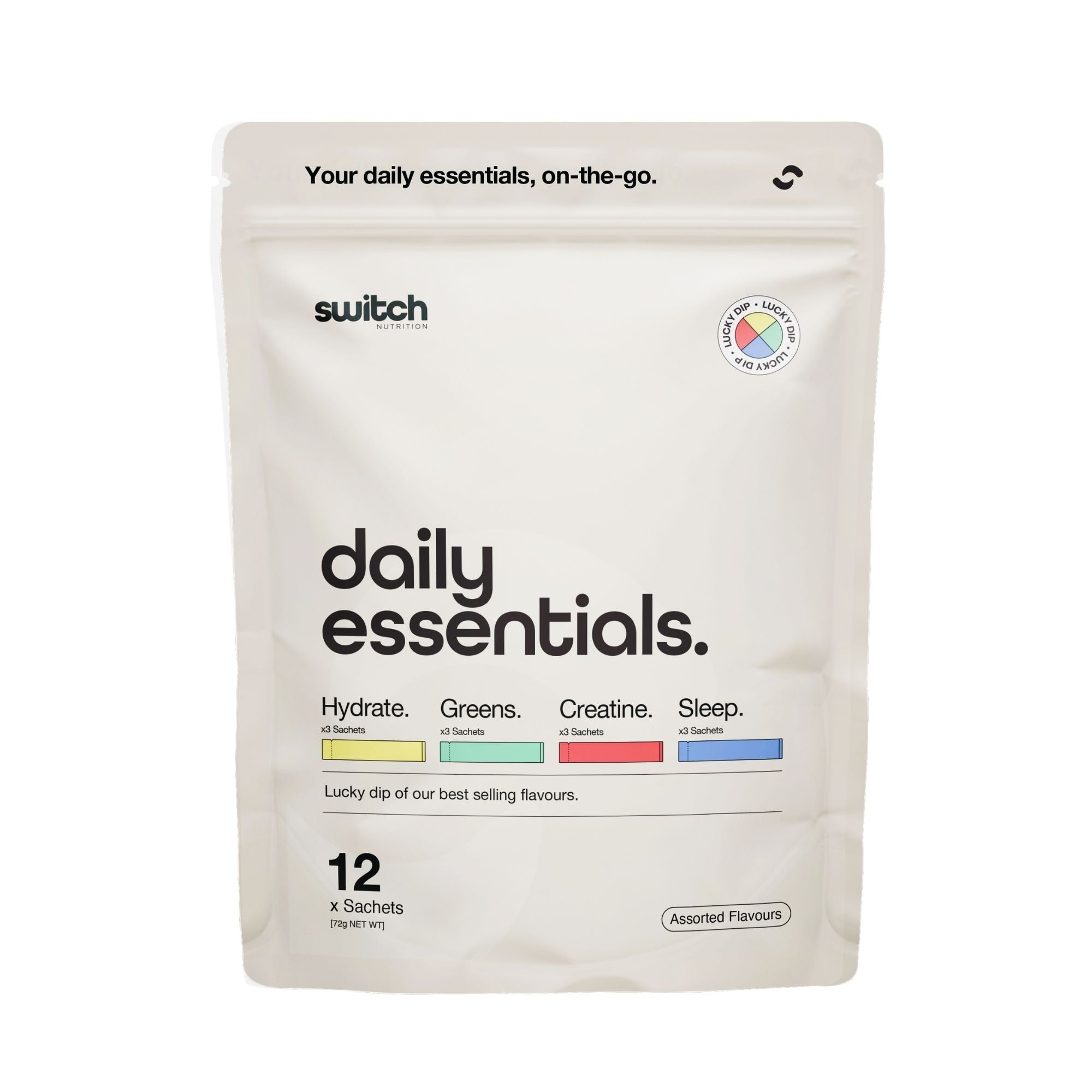 Daily Essentials 12 pack by Switch Nutrition
