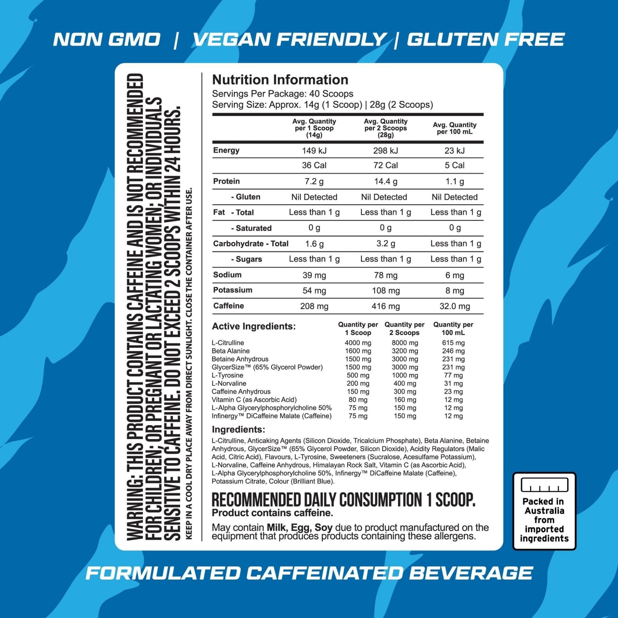 Pre-Workout 2.0 by Gorilla X Labs