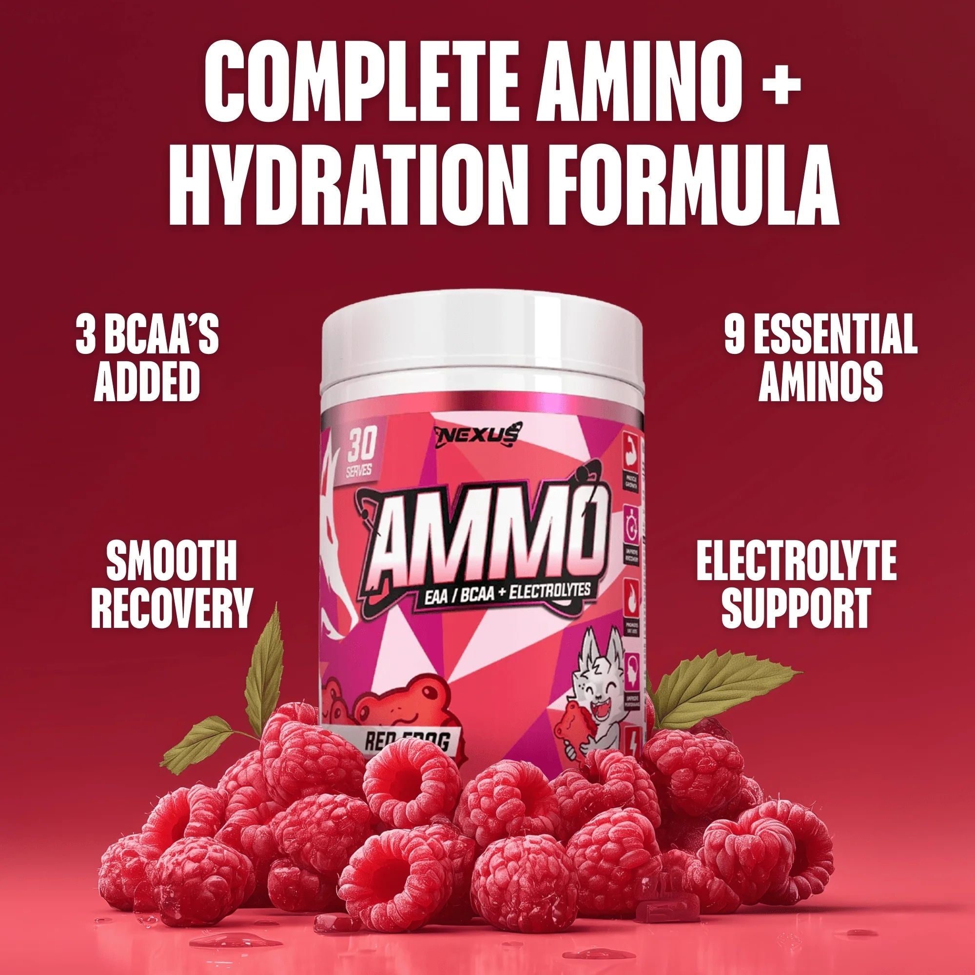Nexus Ammo EAA / BCAA + Electrolytes (30 Serves)