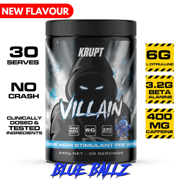 Villain Pre Workout by Krupt