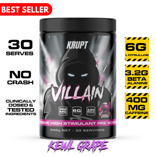 Villain Pre Workout by Krupt