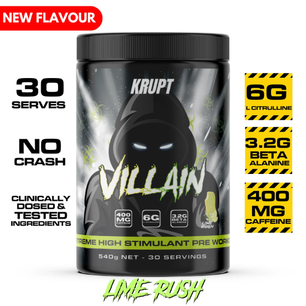 Villain Pre Workout by Krupt