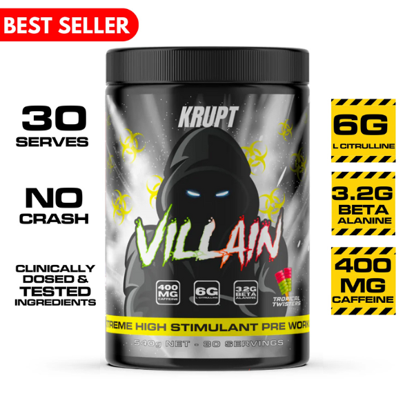 Villain Pre Workout by Krupt