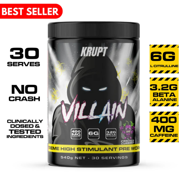 Villain Pre Workout by Krupt