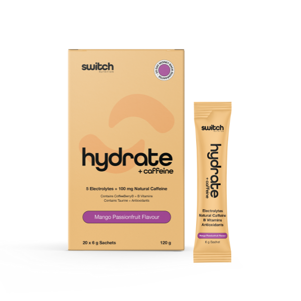Hydrate + Caffeine 20 Serve Sachets