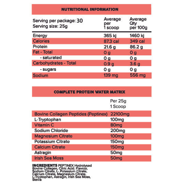 Collagen Complete Protein Water by Primabolics