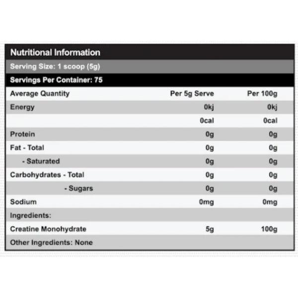 Red Dragon Nutritionals Creatine Monohydrate – 100% Pure, Pharmaceutical Grade