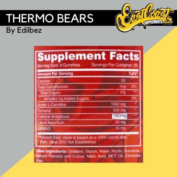 Thermo Bears - Thermogenic Gummies by Ediblez
