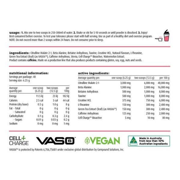 Natural Pre-workout