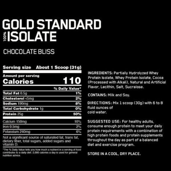 ON Gold Standard 100% Isolate