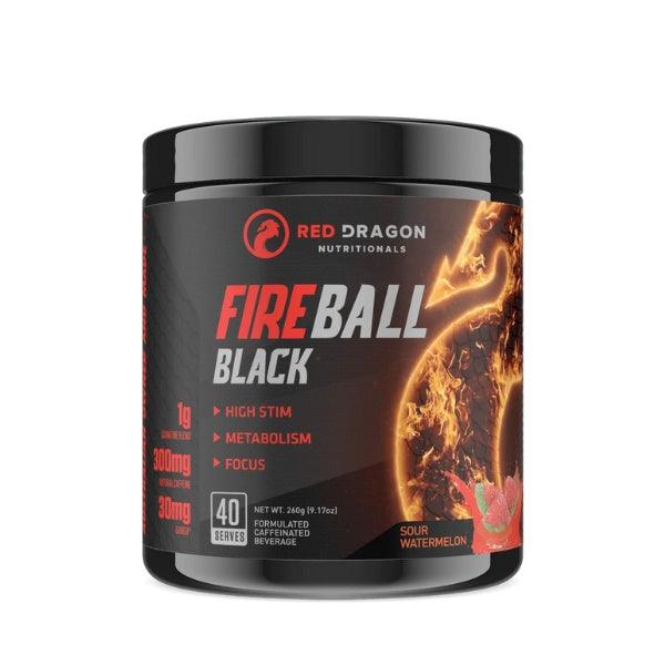 Red Dragon Fireball Black