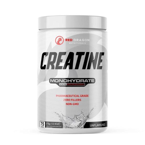 Red Dragon Nutritionals Creatine Monohydrate – 100% Pure, Pharmaceutical Grade