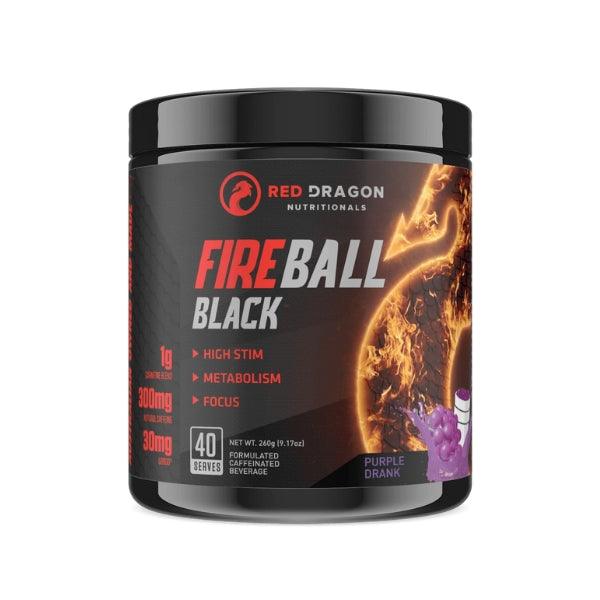Red Dragon Fireball Black