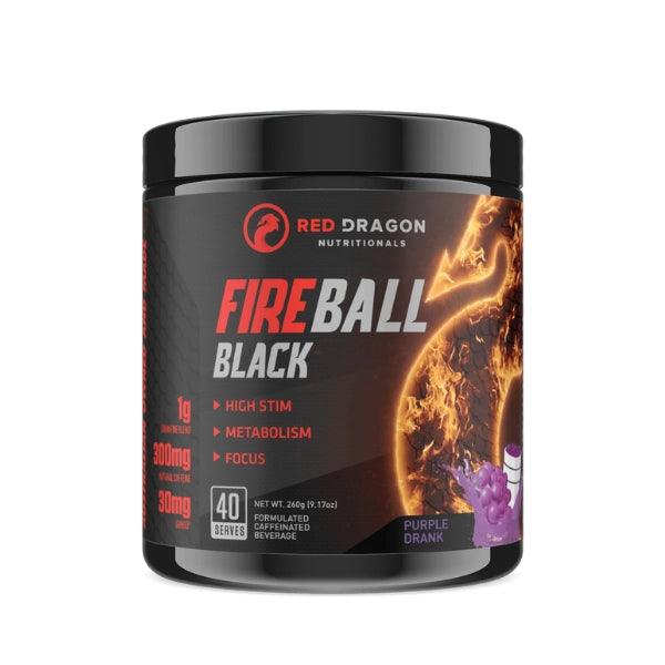 Red Dragon Fireball Black