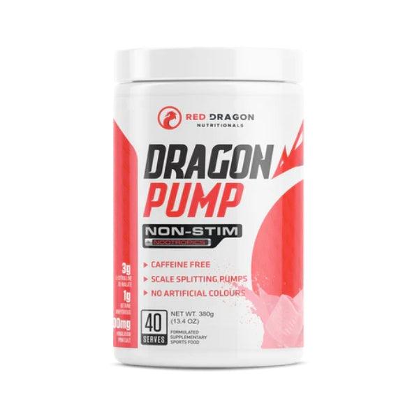 Dragon Pump Non-Stim Pre-Workout by Red Dragon Nutritionals – Caffeine-Free, TGA-Compliant Formula | East Coast Supplements