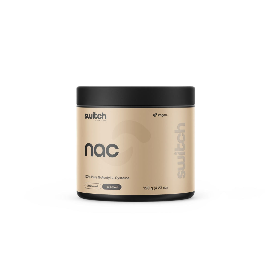 NAC N-Acetyl Cysteine 120g Powder by Switch Nutrition
