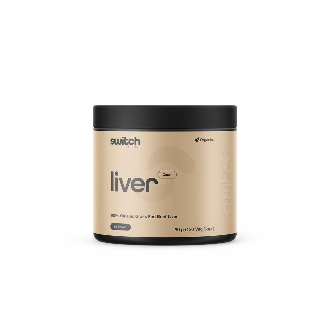 Organic Beef Liver Capsules by Switch Nutrition