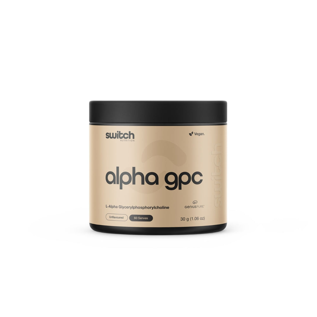 Alpha GPC GENIUSPURE Powder 30g by Switch Nutrition