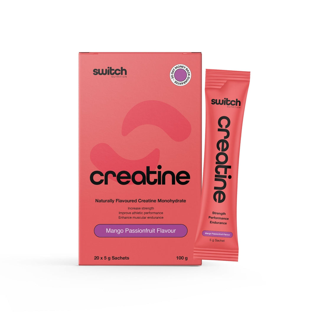 Flavoured Creatine Monohydrate Sachets By Switch Nutrition