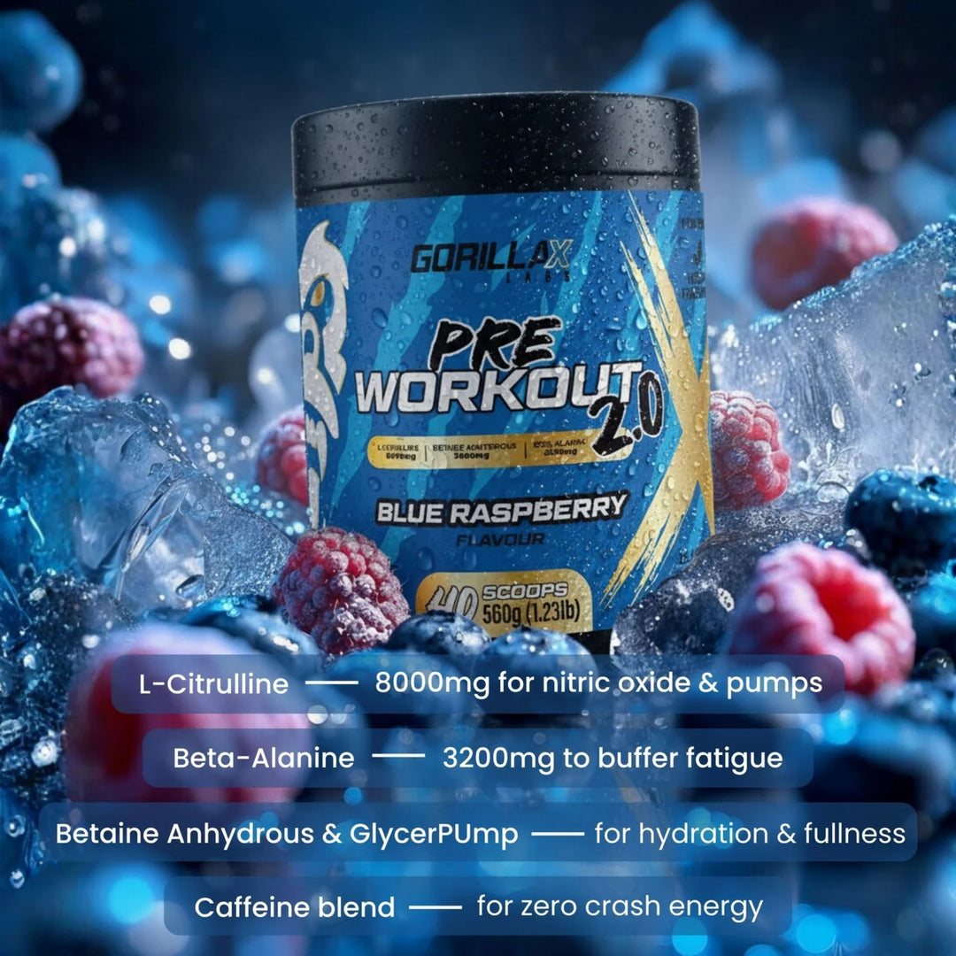 Pre-Workout 2.0 by Gorilla X Labs
