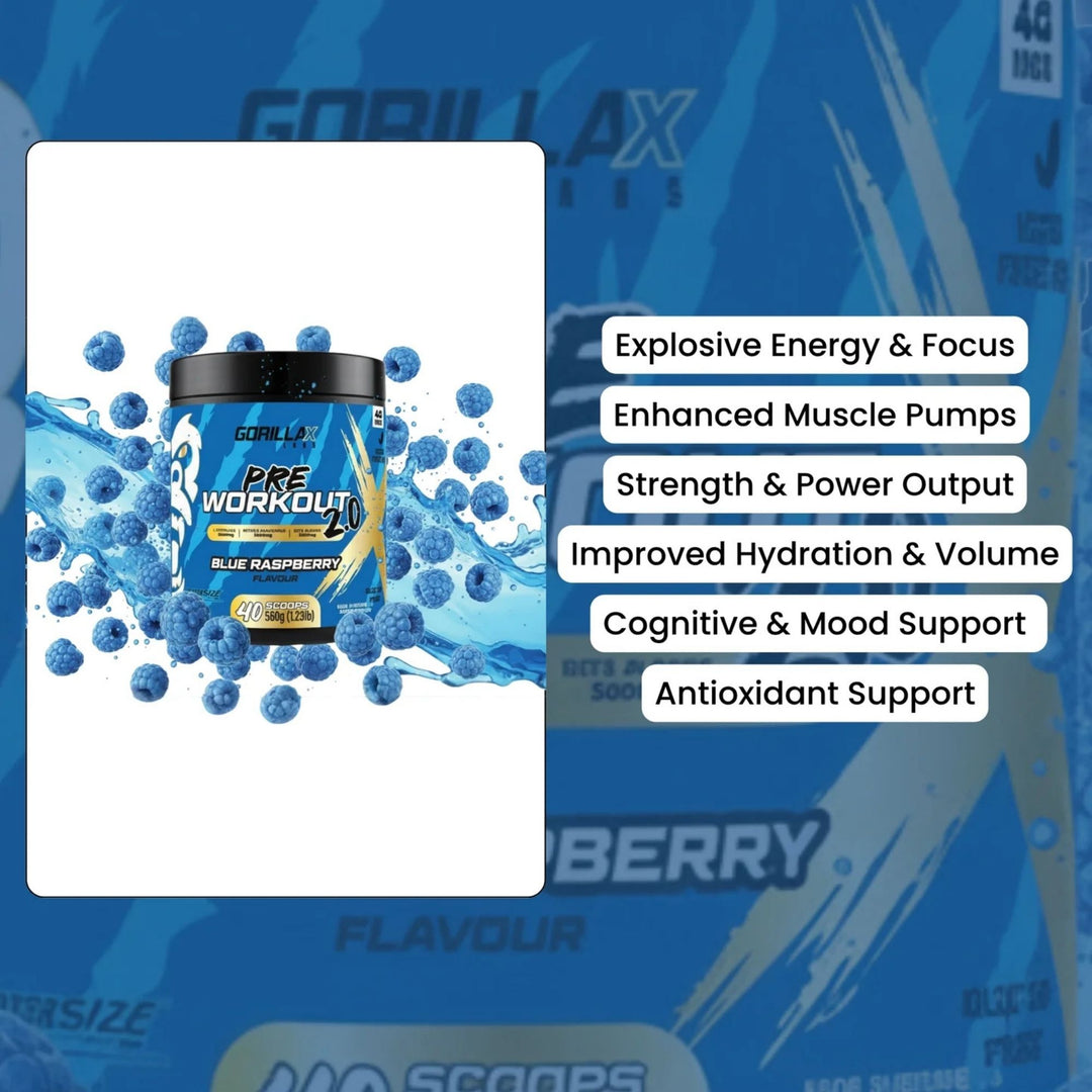 Pre-Workout 2.0 by Gorilla X Labs