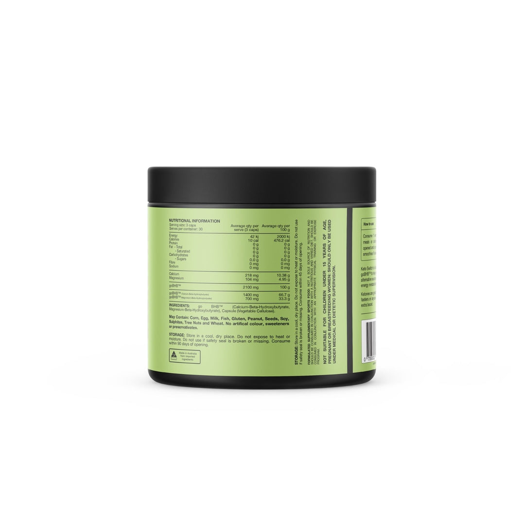 BHB Keto Switch capsules by Switch Nutrition