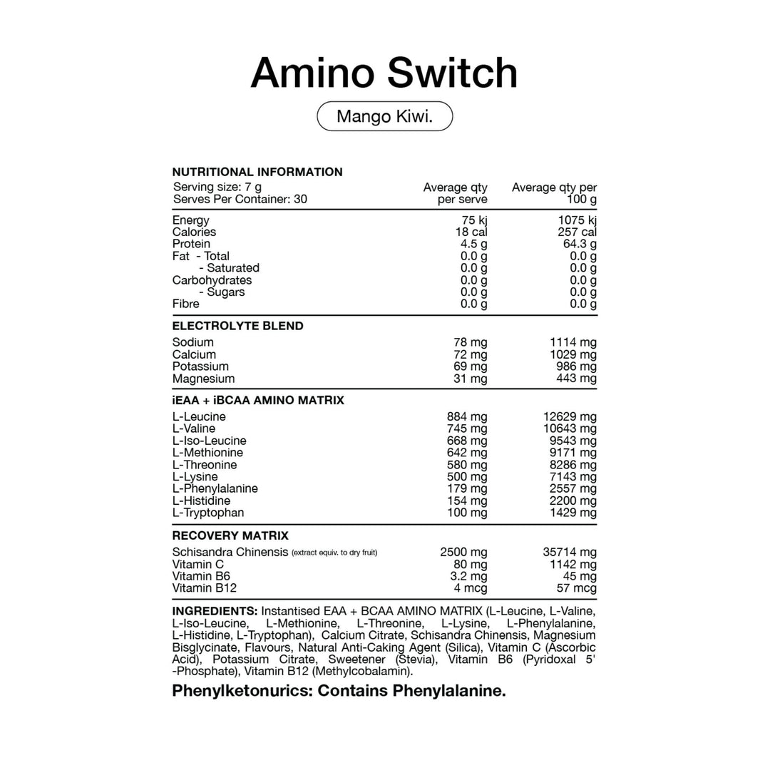 Amino Switch by Switch Nutrition