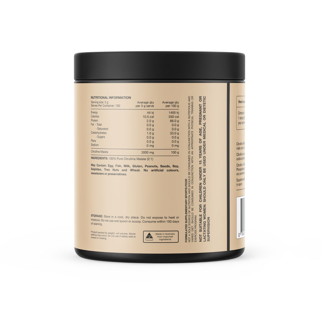Citrulline Malate 2:1 300g by Switch Nutrition