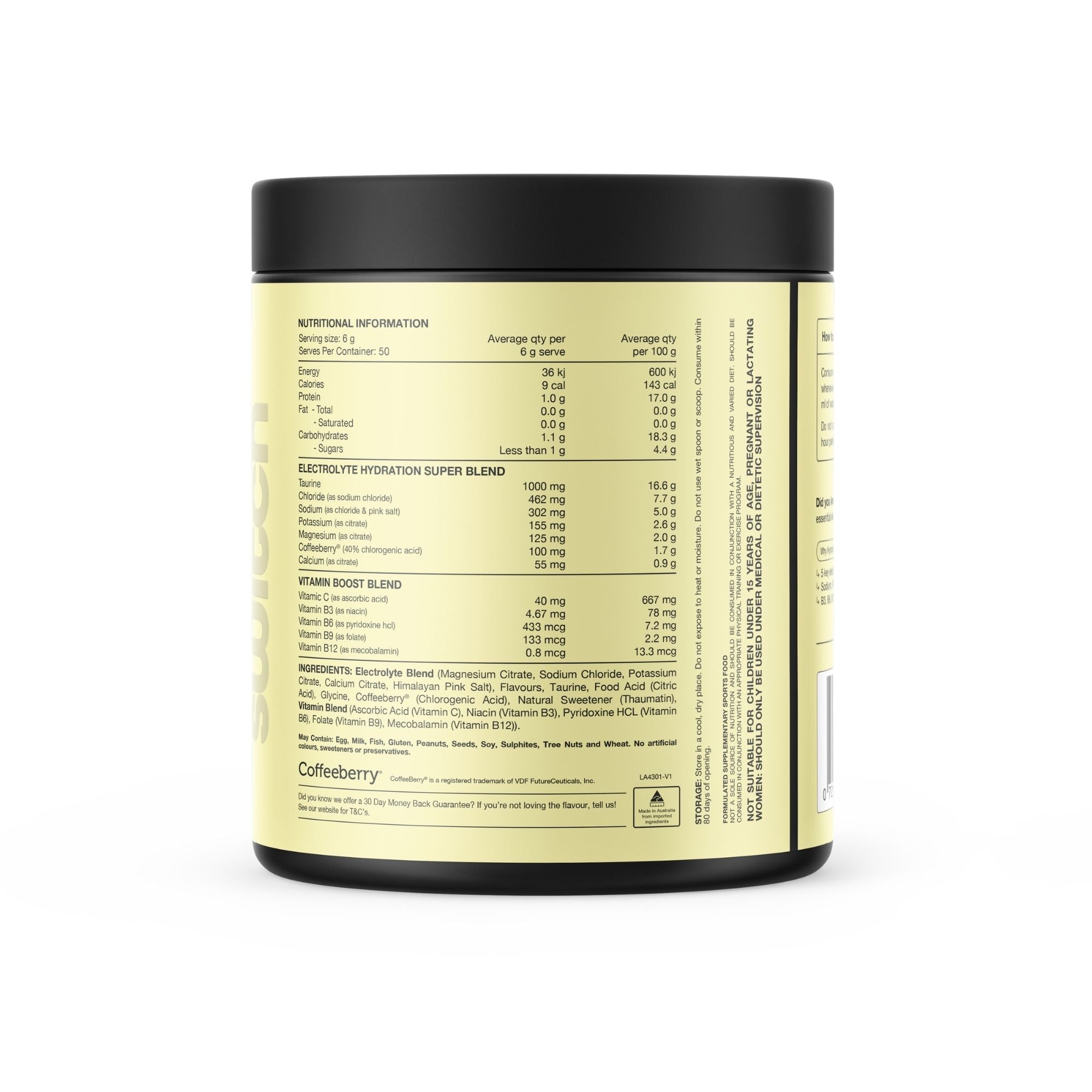 Hydrate Electrolyte Powder  by Switch Nutrition