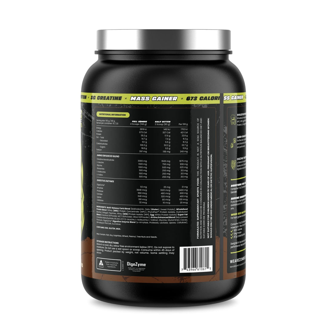 Gainz Mass Gainer by Zombie Labs