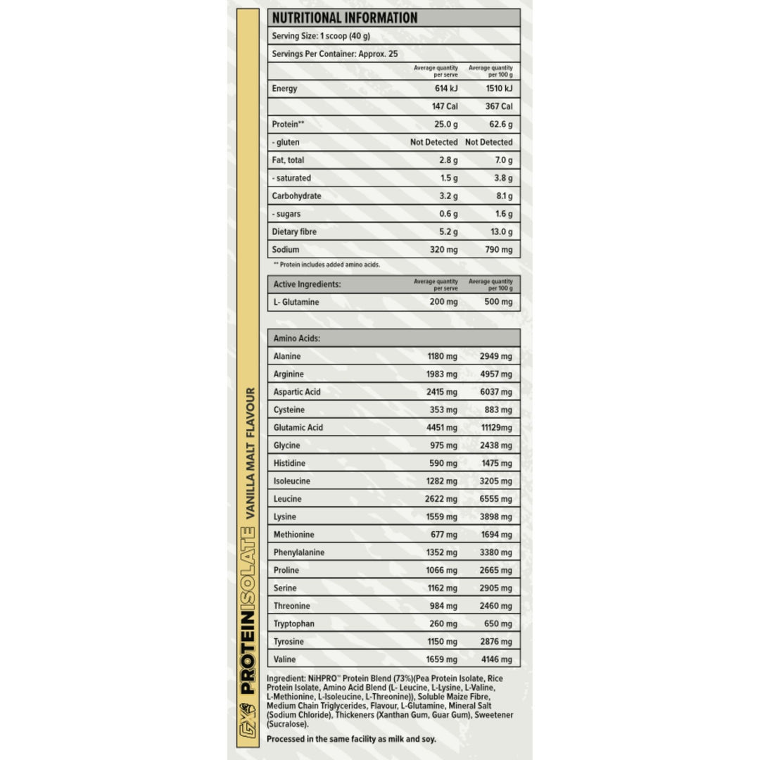 NihPRO Protein Isolate by Gorilla Labs