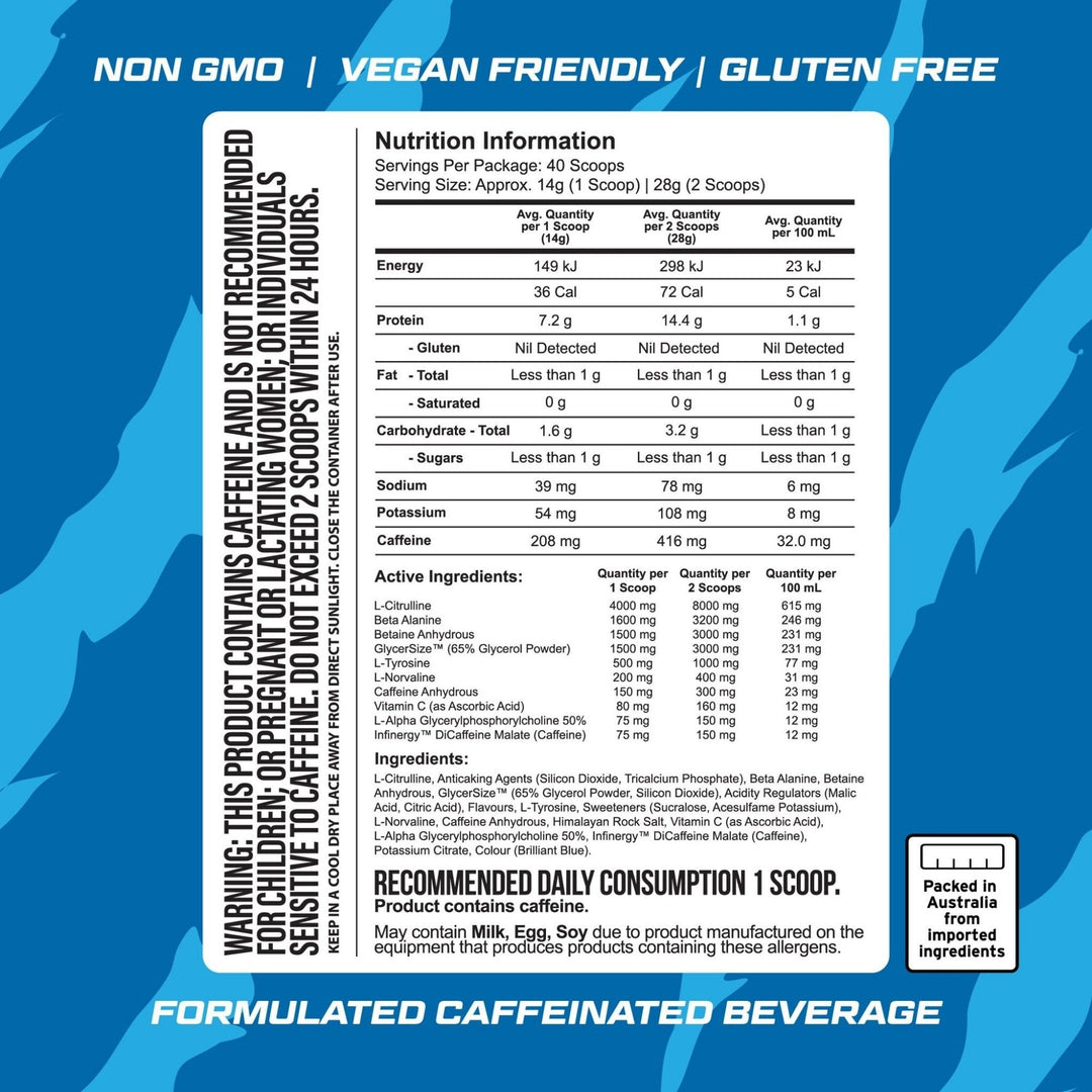 Pre-Workout 2.0 by Gorilla X Labs