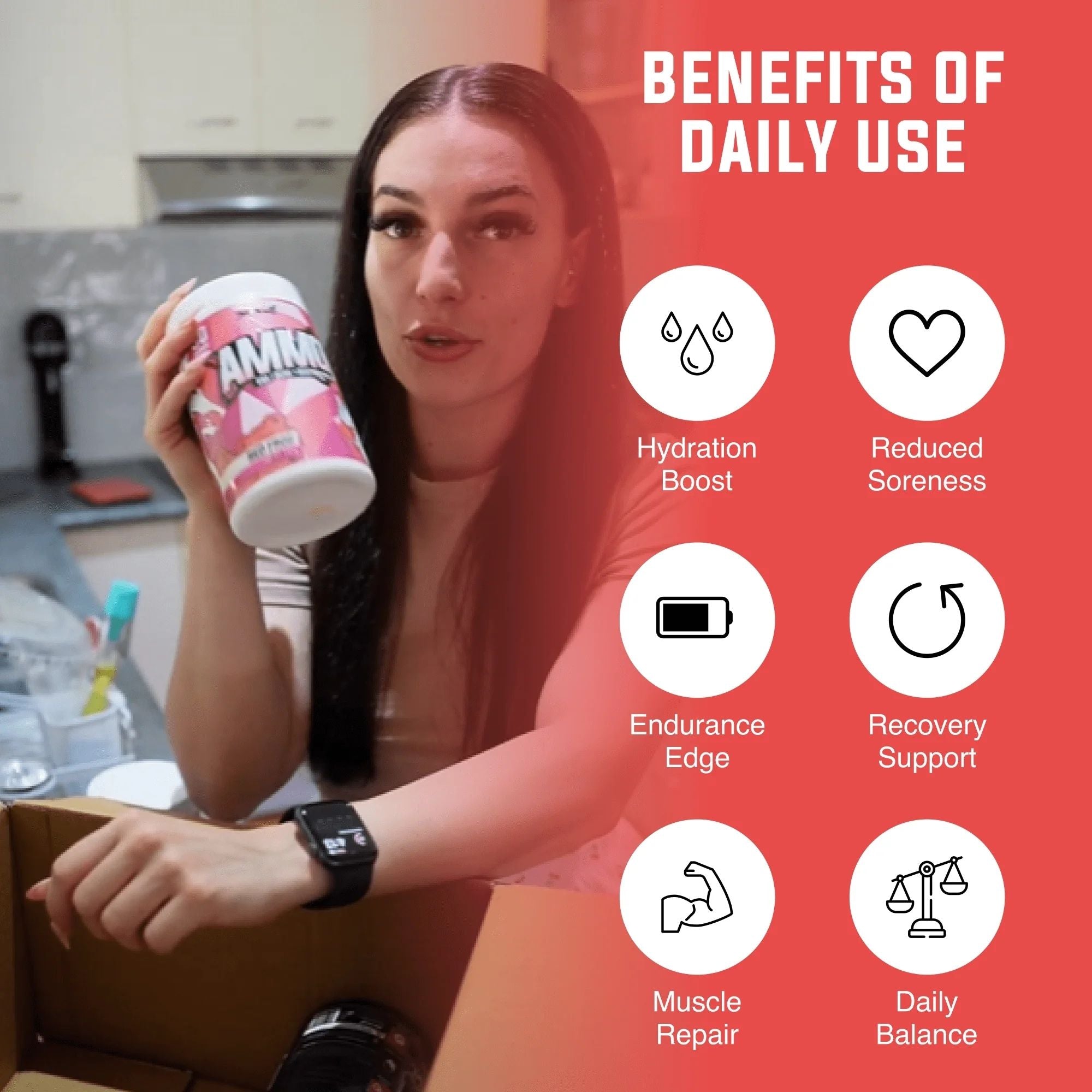 Nexus Ammo EAA / BCAA + Electrolytes (30 Serves)
