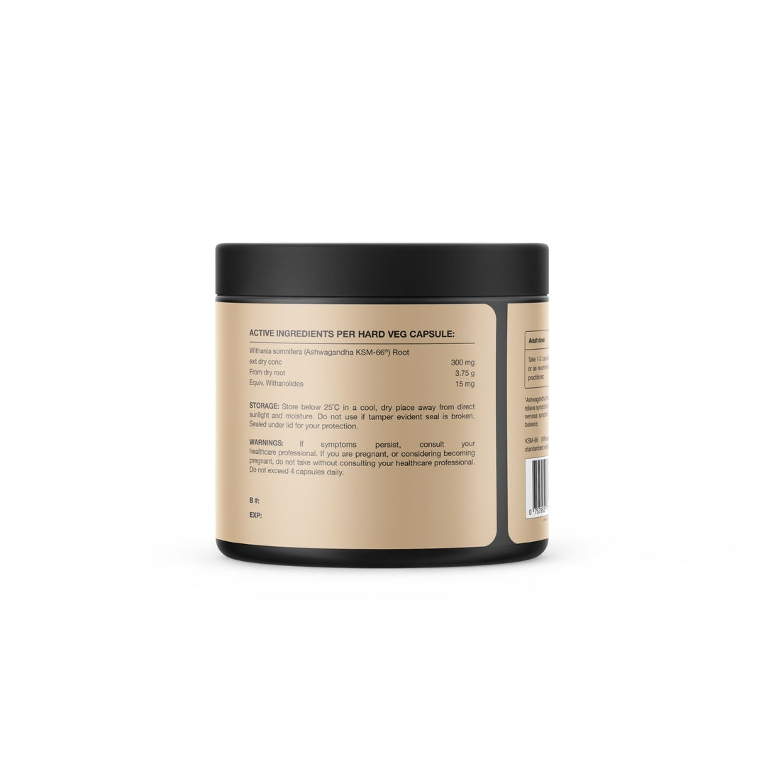 Ashwagandha (Withania KSM-66) Capsules by Switch Nutrition