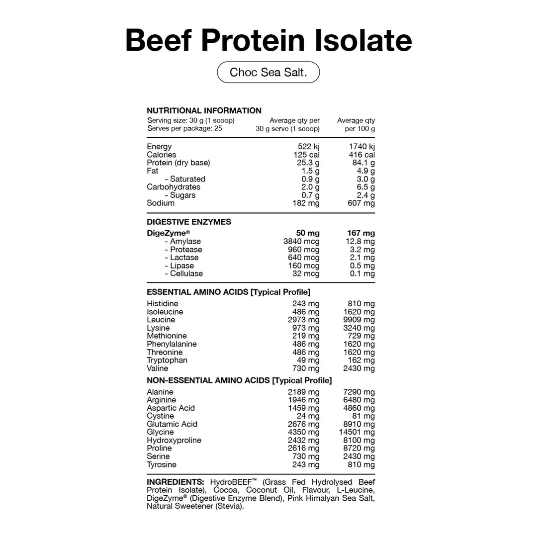 Beef Protein Isolate by Switch Nutrition