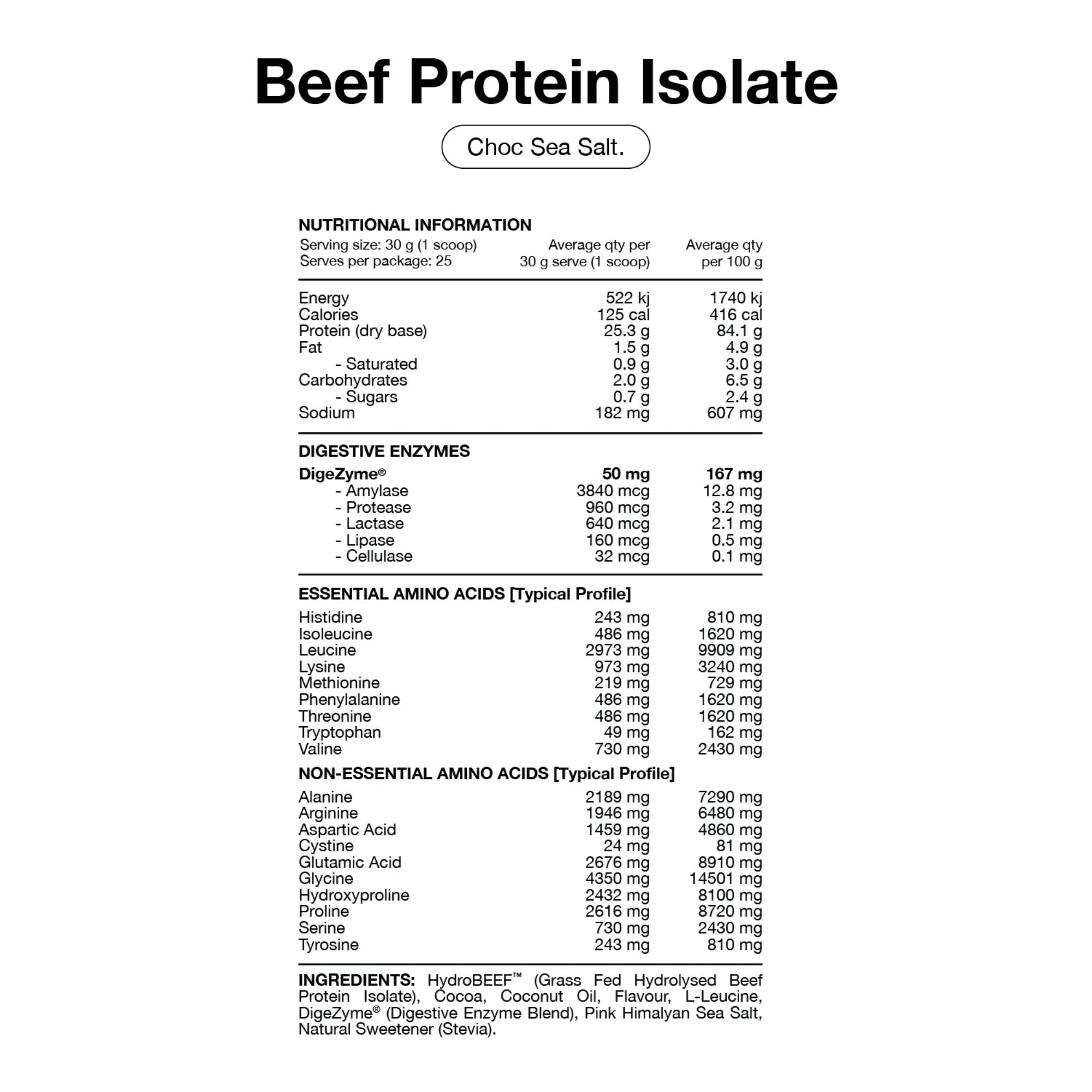 Beef Protein Isolate by Switch Nutrition