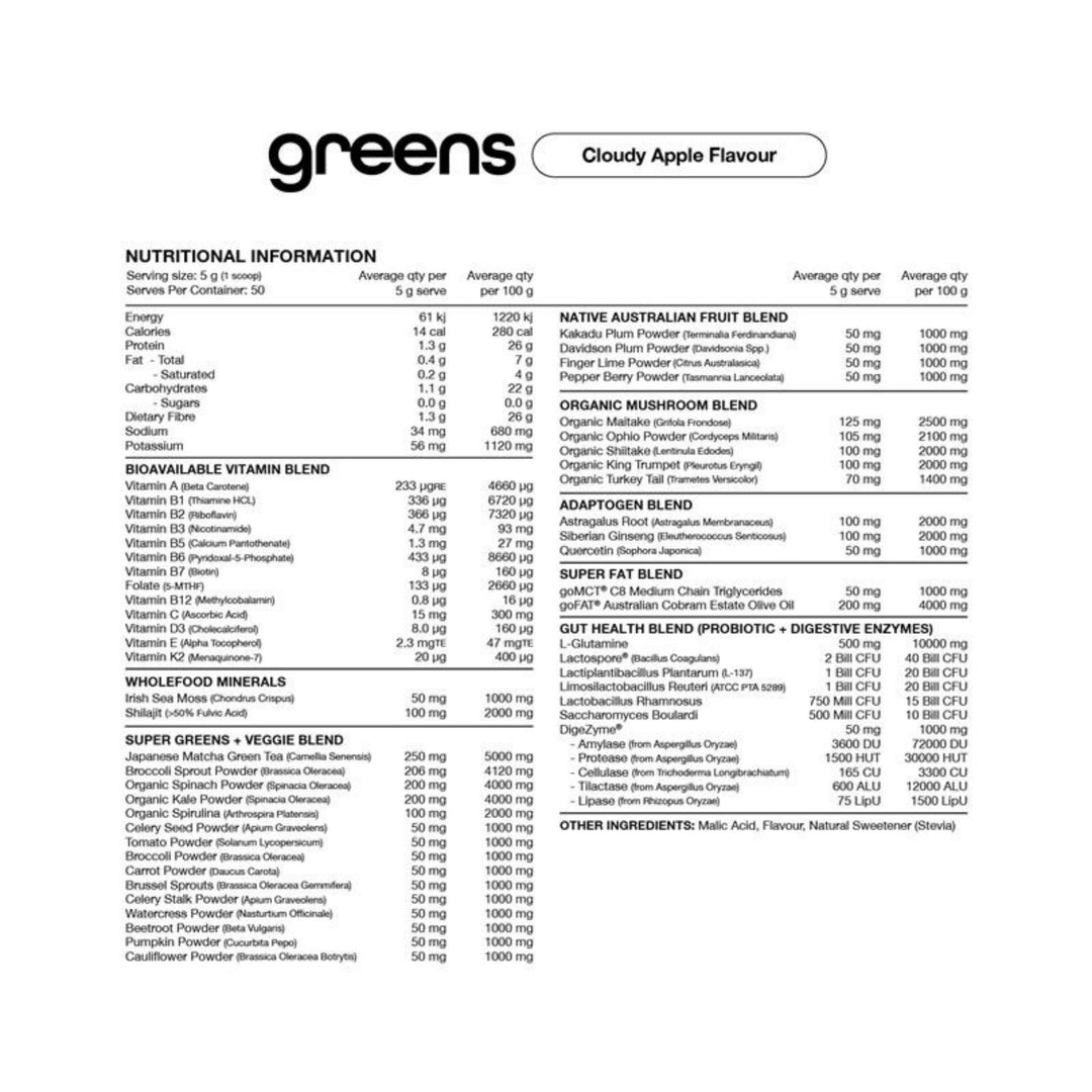 Greens by Switch Nutrition