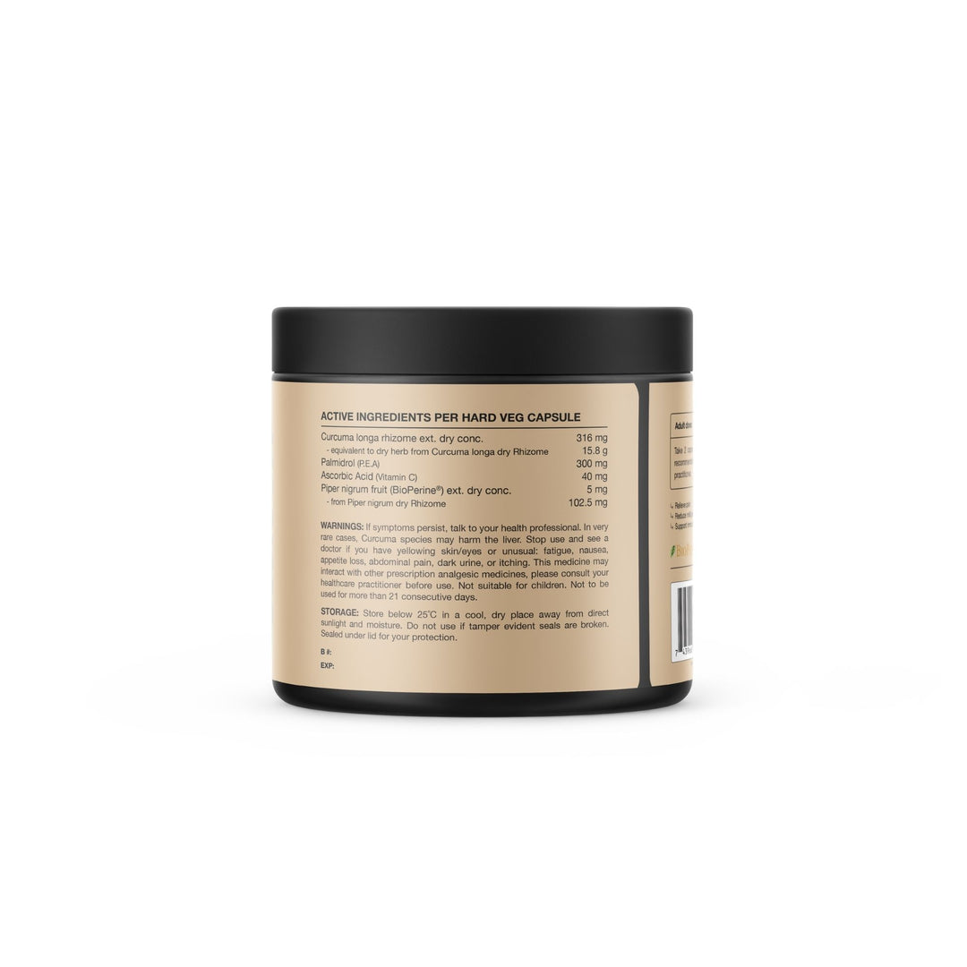 Curcumine + PEA Capsules by Switch Nutrition