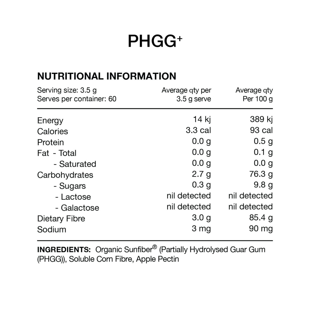 PHGG+ Fibre Powder  by Switch Nutrition