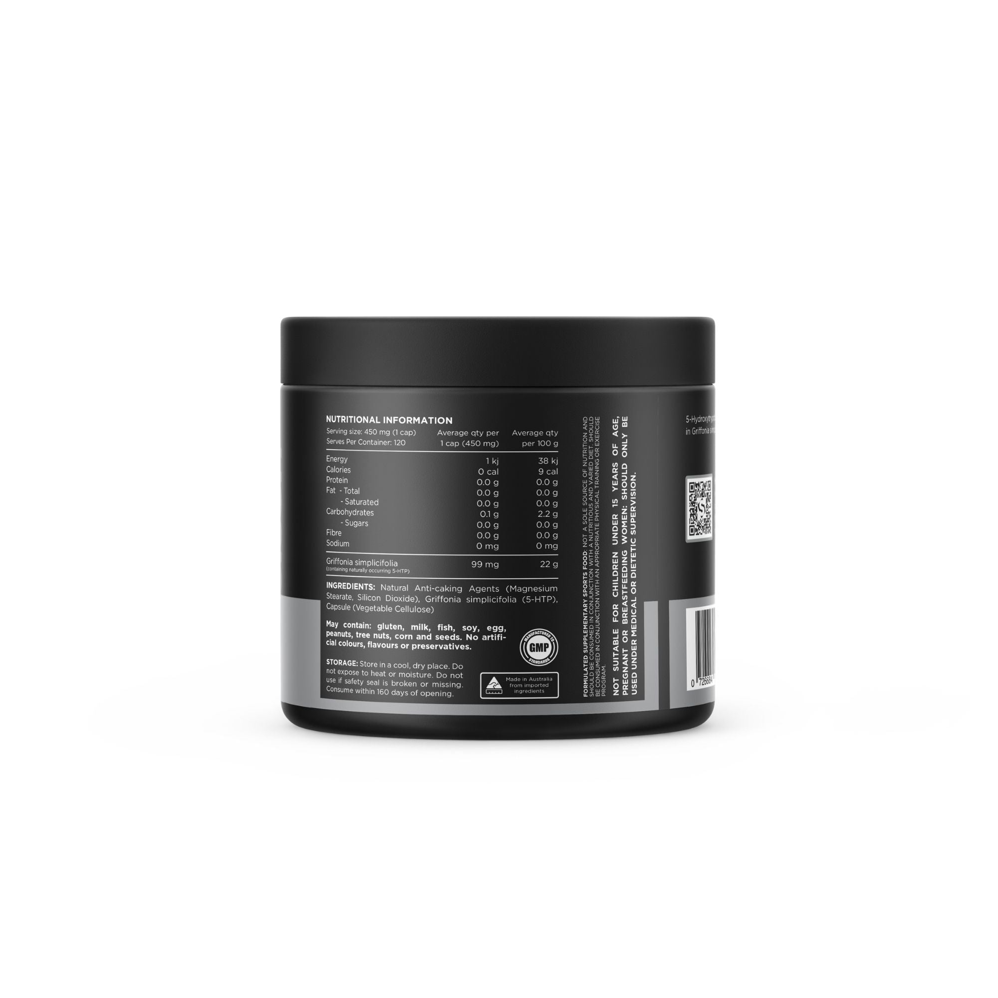 Griffonia 5-HTP Capsules by Switch Nutrition