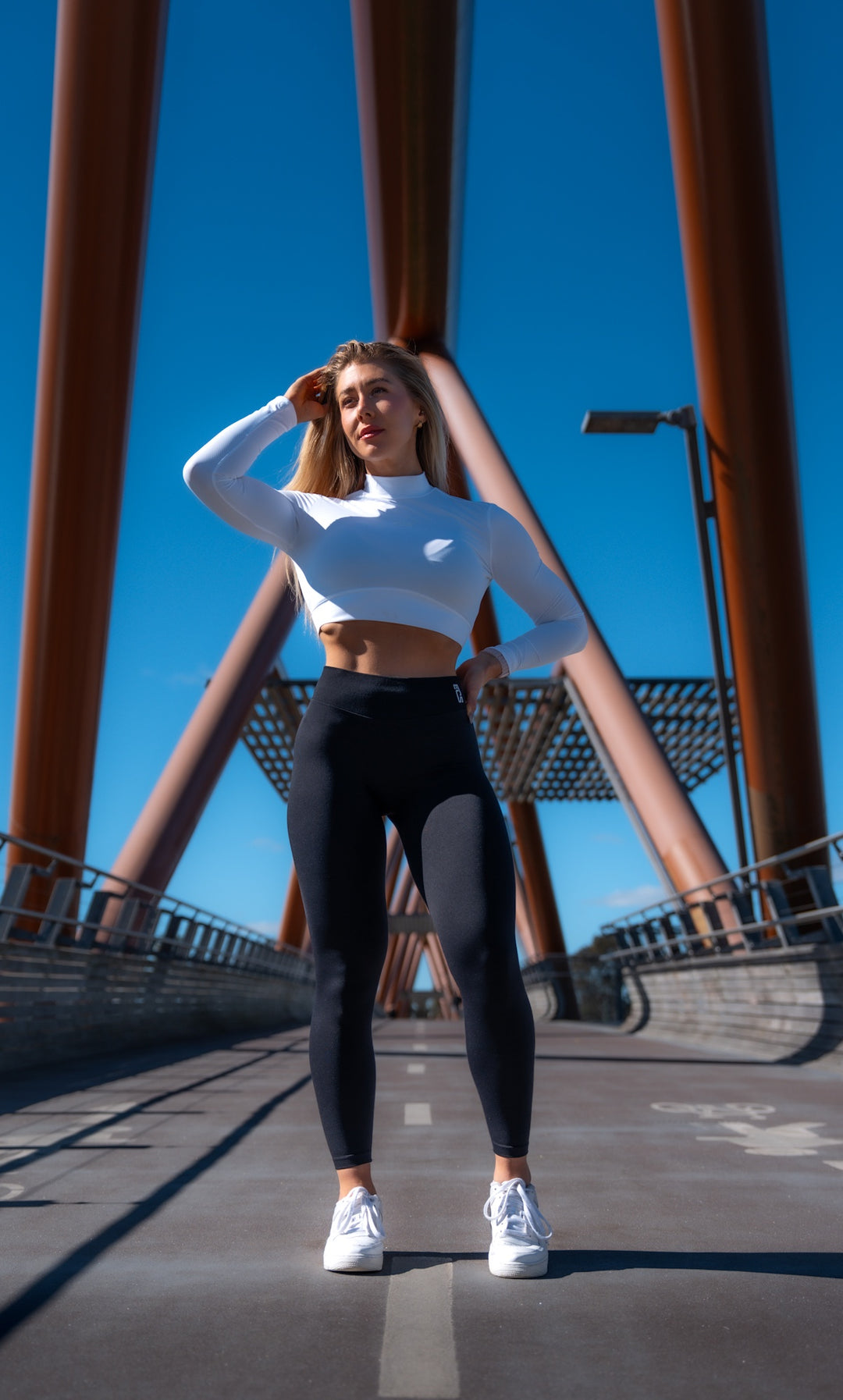 Hybrid Cropped Long Sleeve