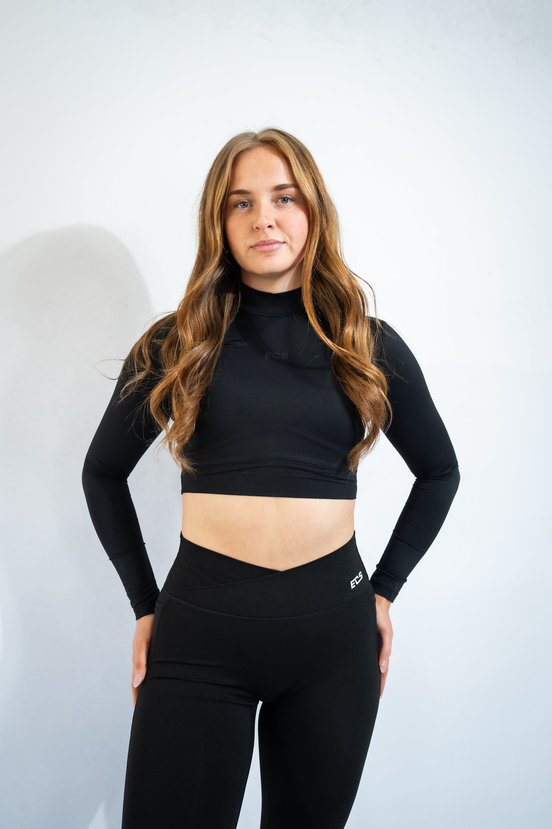 Crossover Non Scrunch Leggings