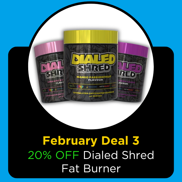 The X Athletics Dialed Shred Fat Burner