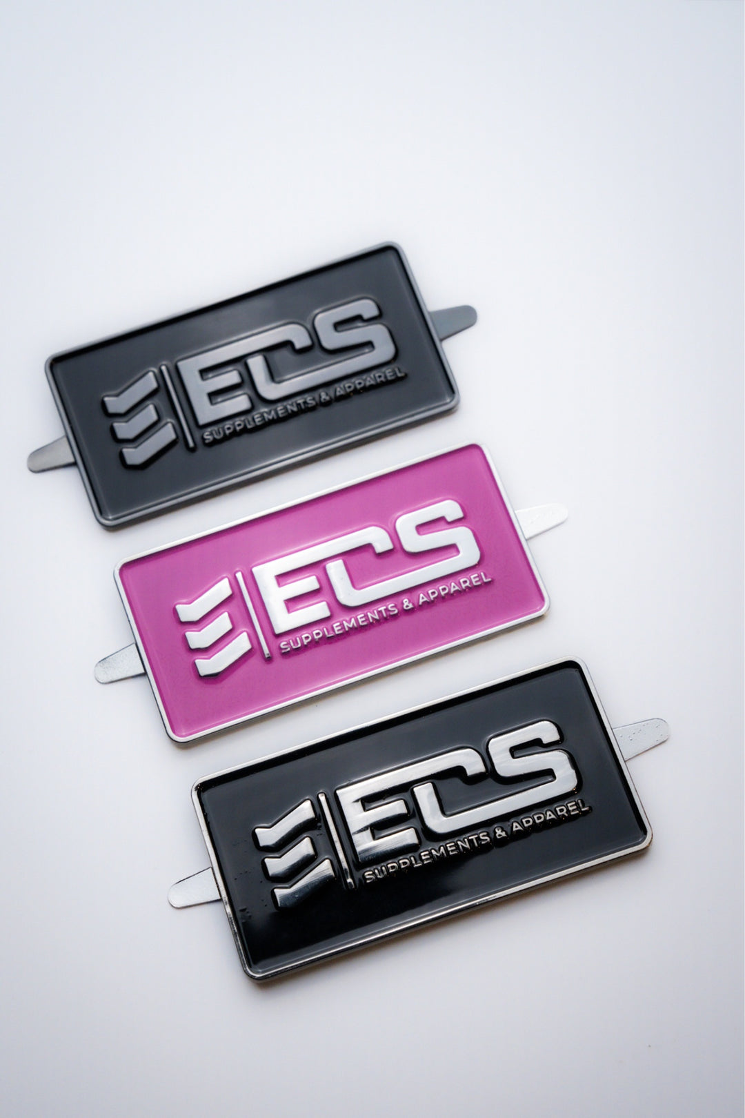 ECS Metal Bag Badge