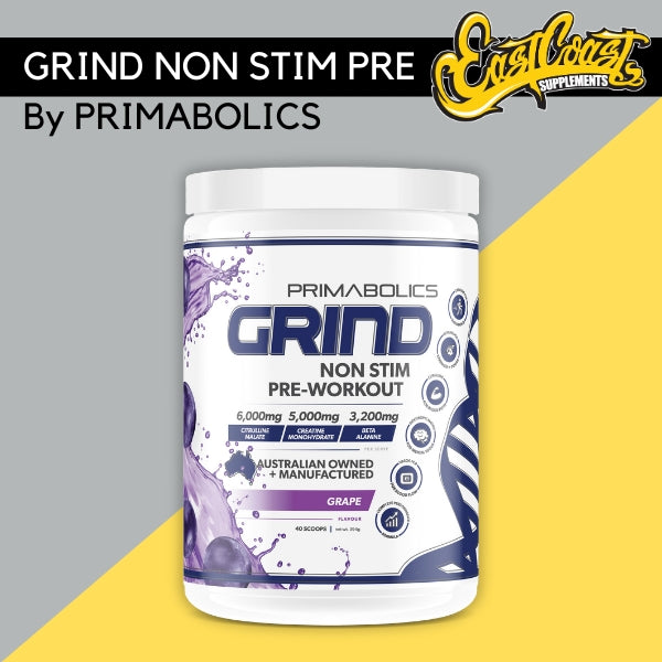 Grind Non Stim Pre Workout - By Primabolics