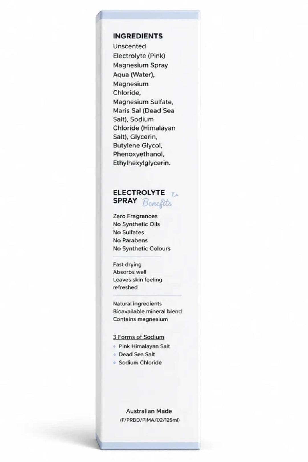 Electrolyte Spray by Primabolics