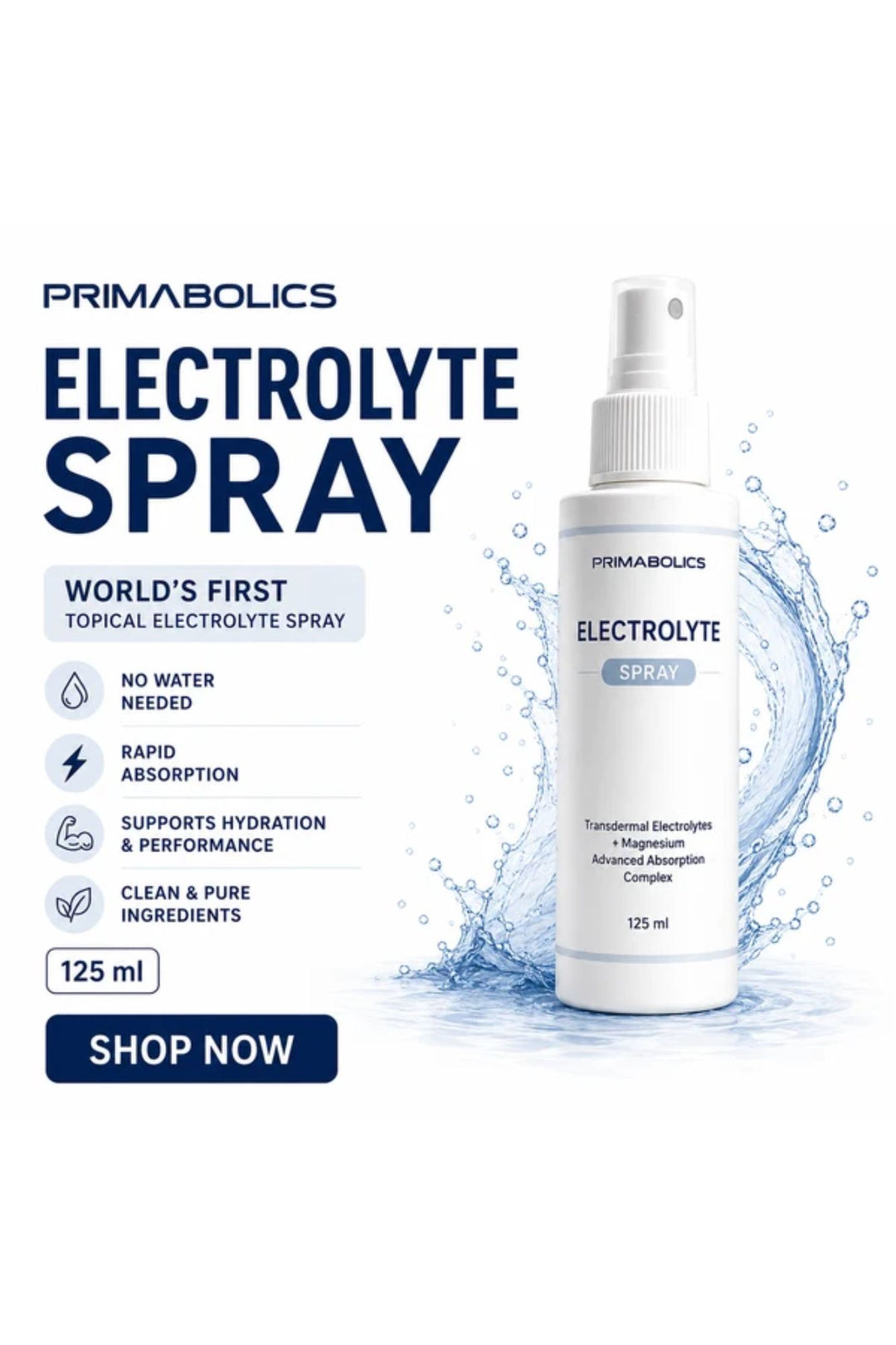 Electrolyte Spray by Primabolics