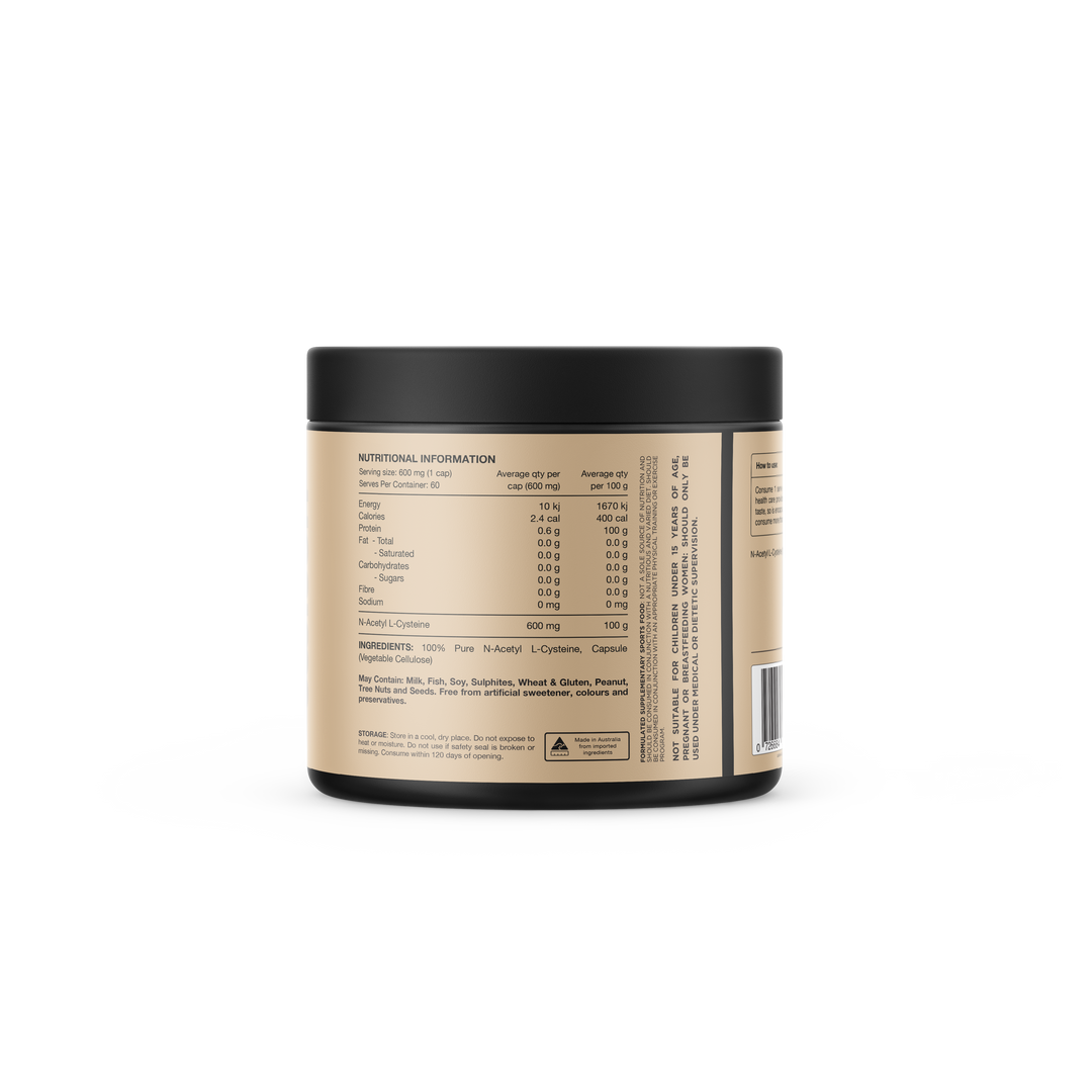 NAC N-Acetyl Cysteine 120g Powder by Switch Nutrition