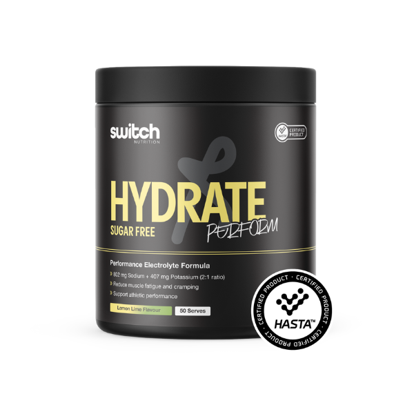 Hydrate Perform Sugar Free 50 serves by Switch Nutrition