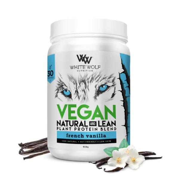 Natural &amp; Lean Vegan Protein Blend By White Wolf